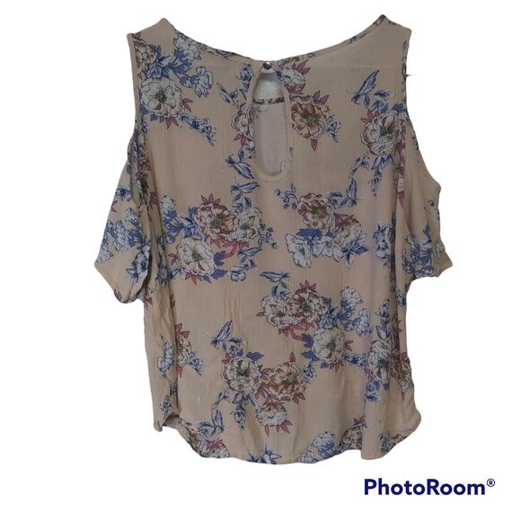 ONE CLOTHING Cold Shoulder Cropped Top Yellow Size M - Picture 5 of 8